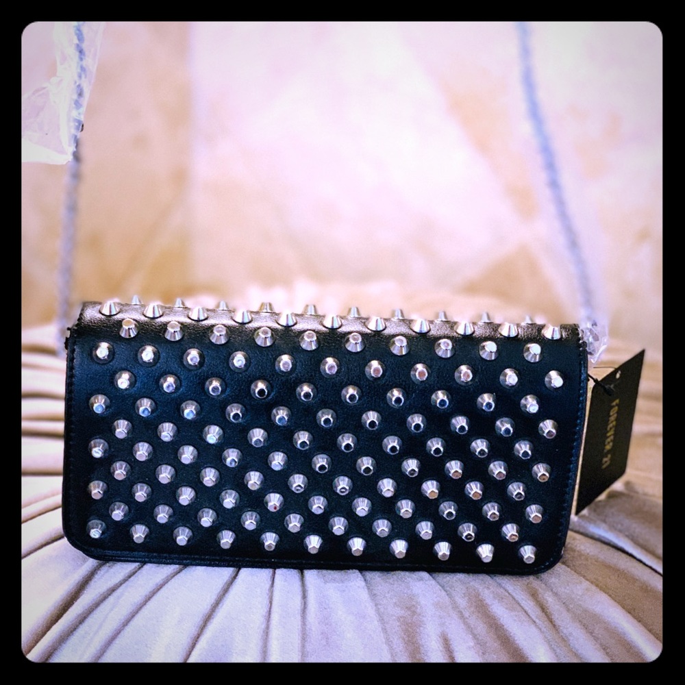 Studded  cross body or clutch